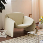 AAH Home - Lounge Chair - Cream - Velvet
