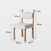 AAH Home - Dining Chair - Cream - Sherpa
