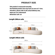 AAH Home - Living Room Sofa - Beige - Solid Wood