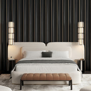 AAH Home Bed Frame Modern Velvet King Queen Size for bedroom Without Mattress