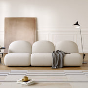 AAH Home - Sofa Set - Beige - Solid Wood