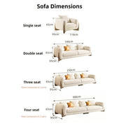 AAH Home Fleece Fabric Overstuffed Multifunction Sofa set for Livingroom Office