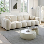 AAH Home - Sofa Set - Off-White - Solid Wood