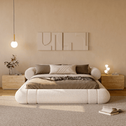 AAH Home - Bed Frame - Beige - Sherpa