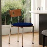 AAH Home - Dining Chair - White - Velvet