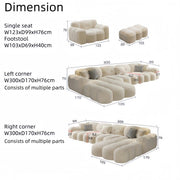 AAH Home - Sectional Sofa - Beige - Solid Wood
