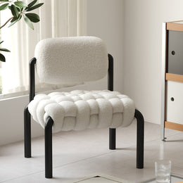 AAH Home - Dining Chair - Cream - Sherpa