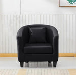 AAH Home - Living Room Sofa - White - Leather