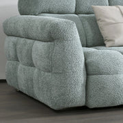 AAH Home Fleece Fabric Overstuffed Multifunction Cloud shaped Sofa Chair set for Livingroom Office