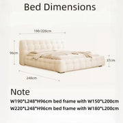 AAH Home Bedroom Furniture Bed Frame with Mattress Bedside table Dresser