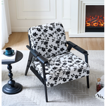 AAH Home - Lounge Chair - White - Velvet