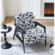 AAH Home - Lounge Chair - White - Velvet