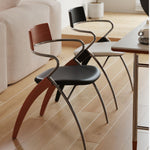 AAH Home - Dining Chair - Black - Velvet