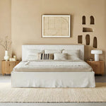 AAH Home Bed Frame Modern King Queen Size for bedroom Without Mattress AAH HOME
