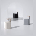 AAH Home - Coffee Table - White - Marble