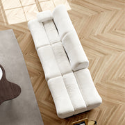 AAH Home Light Luxury Fabric Cloud Shaped Sofa set for Livingroom