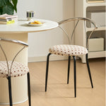 AAH Home - Dining Chair - Natural - Velvet