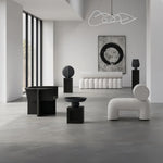 AAH Home - Lounge Chair - Off-White - Velvet