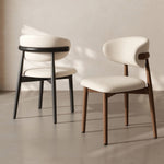 AAH Home - Dining Chair - Off-White - Sherpa