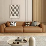AAH Home - Sofa Set - Beige - Leather