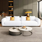 AAH Home Fleece Fabric Overstuffed Multifunction Sofa set for Livingroom Office