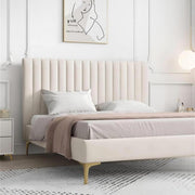 AAH Home - Bed Frame - Off-White - Sherpa