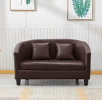 AAH Home - Living Room Sofa - White - Leather