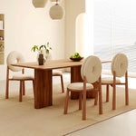 AAH Home - Dining Chair - White - Sherpa