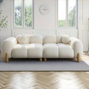 AAH Home - Sofa Set - Off-White - Solid Wood