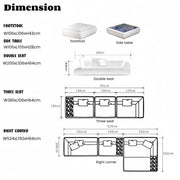 AAH Home - Sofa Set - Off-White - Marble