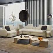 AAH Home Fleece Fabric Overstuffed Multifunction Sofa set for Livingroom Office