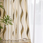 AAH Home - Curtains - Cream - Metal