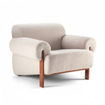 AAH Home - Lounge Chair - Cream - Sherpa