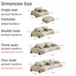 AAH Home - Sofa Set - Off-White - Solid Wood