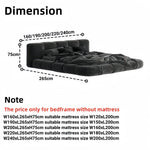 AAH Home - Bed Frame - Beige - Velvet