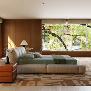 AAH Home - Bed Frame - Beige - Linen