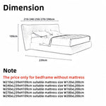 AAH Home - Bed Frame - Beige - Sherpa