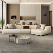 AAH Home Fleece Fabric Overstuffed Multifunction Sofa set for Livingroom Office