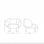 AAH Home - Dining Chair - Beige - Velvet