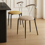 AAH Home - Dining Chair - Natural - Velvet