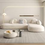 AAH Home - Sectional Sofa - Off-White - Solid Wood