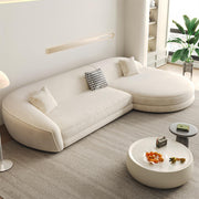 AAH Home - Sectional Sofa - Beige - Solid Wood