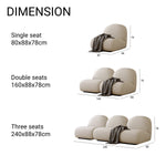 AAH Home - Sofa Set - Beige - Solid Wood