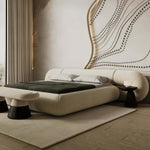 AAH Home - Bed Frame - Beige - Sherpa