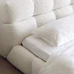 AAH Home - Bed Frame - Off-White - Sherpa