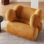 AAH Home - Lounge Chair - White - Velvet