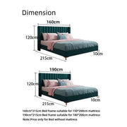 AAH Home Bed Frame Modern King Queen Size for bedroom Without Mattress AAH HOME