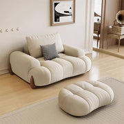 AAH Home Light Luxury Fabric Cloud Shaped Sofa set for Livingroom