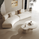 AAH Home - Sofa Set - Off-White - Solid Wood