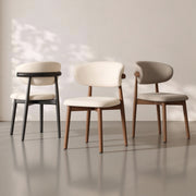 AAH Home - Dining Chair - Off-White - Sherpa